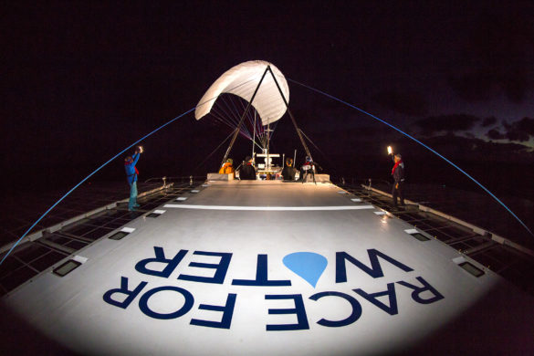 race for water madere kite world tour